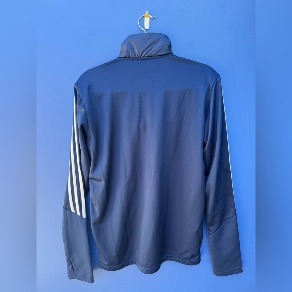 Adidas Quilted Navy Performance Jacket - image 2